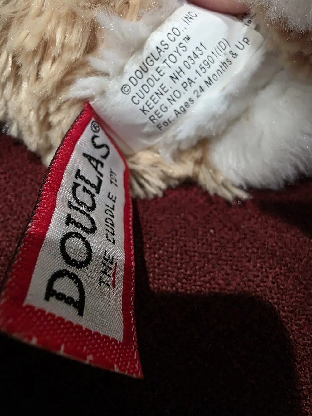 Douglas Rudy Corgi Dog Plush Stuffed Animal Super Soft Laying Lay Down